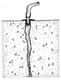 Crack Injection Drawing